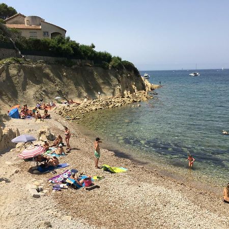 T2 Rez De Jardin 300M Plage De Beaucours Sanary Sur Mer 외부 사진